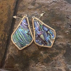 Kendra Scott Jewelry - Kendra Scott abalone Alexandra earrings Kendra Scott Jewelry - Kendra Scott abalone Alexandra earrings